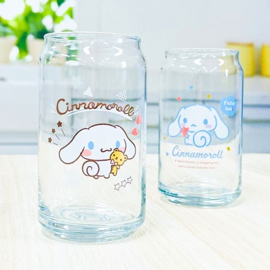 [1+1] 시나모롤 캔글라스 유리컵 (2P 1세트)