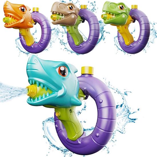 공룡 상어 샤크 캐릭터 손목 인싸 물총 워터밤 물놀이