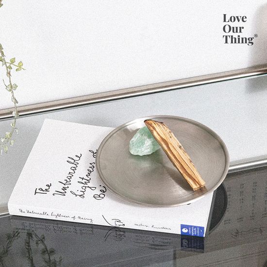 Our Calm Day 스테인리스 인센스 트레이 향받침대