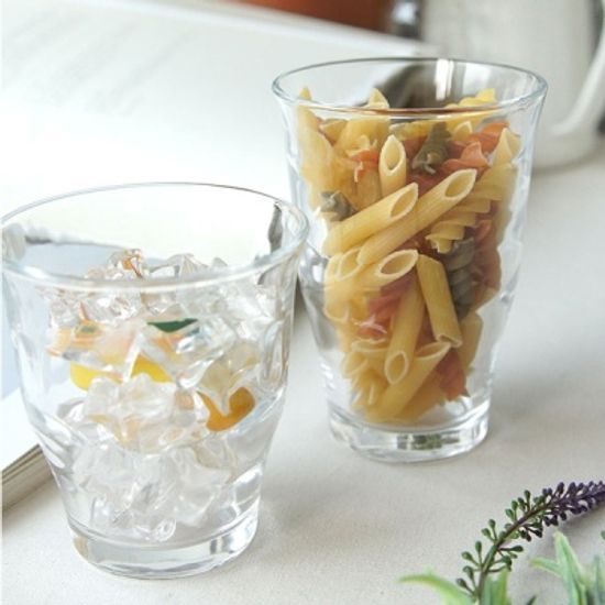 [HEIM] 아델리아 웨이브 유리컵 (소) 4P set