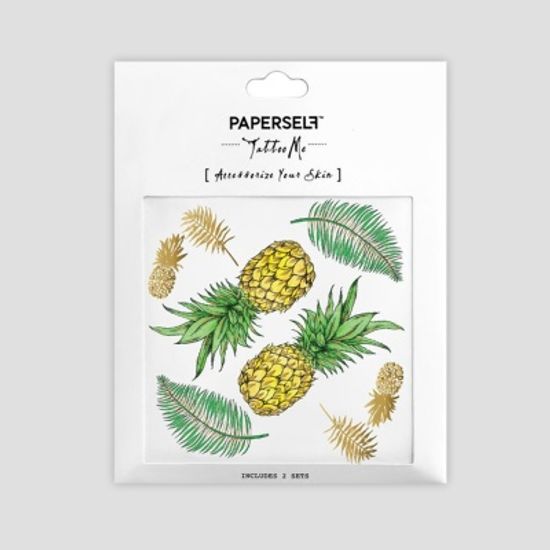 페이퍼셀프 타투스티커 - 20. Pineapples