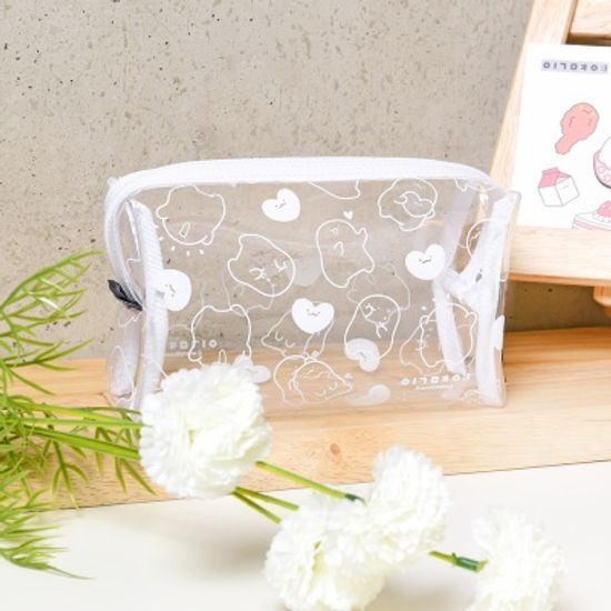 익명이 투명 통통 파우치 디자인 2종 중 선택