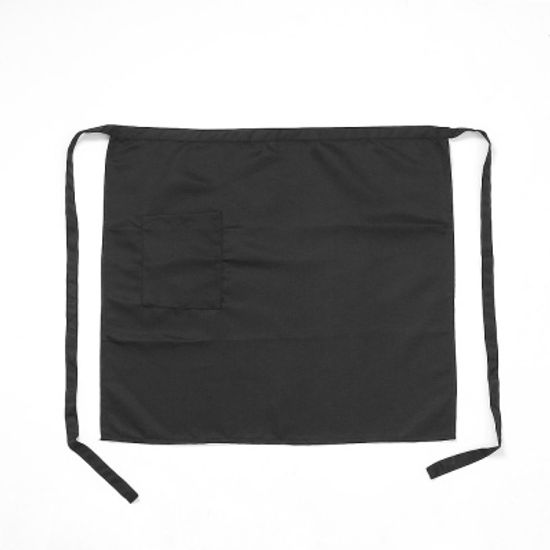 심플 포켓 허리 앞치마(블랙) 쉐프 허리랩앞치마