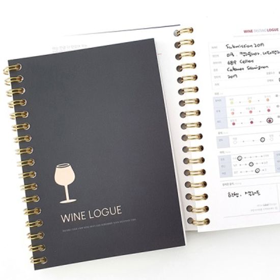 제이로그 와인 테이스팅 노트 와인노트 (A6) - 2type