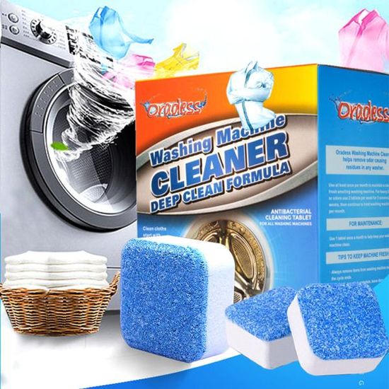 세탁기 세정제 발포 청소 세탁조 클리너 12알 P095_