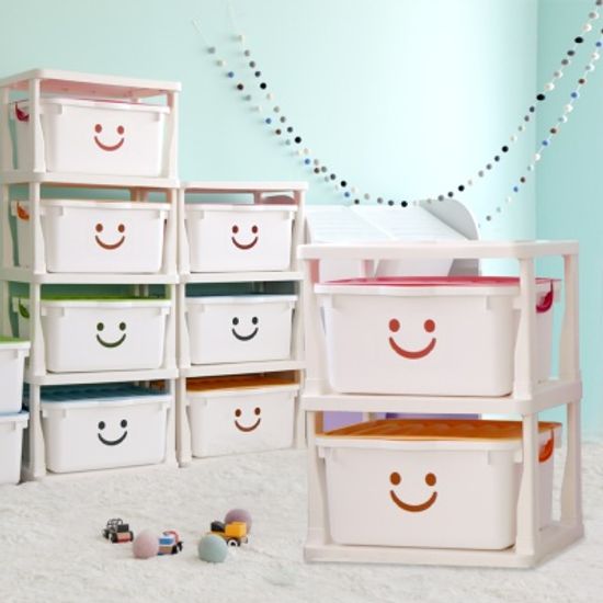 화이트 해피 프레임 패키지 2단+애니멀 스티커 증정