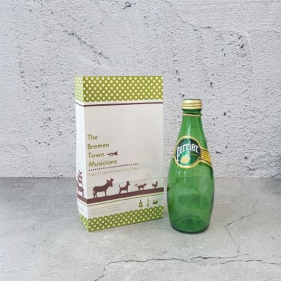 브레멘음악대 페이퍼백과 스티커 세트 - 2color