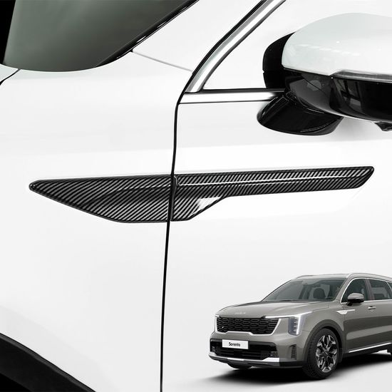 쏘렌토 MQ4 페이스리프트 휀다 가니쉬 몰딩(WE10C12)