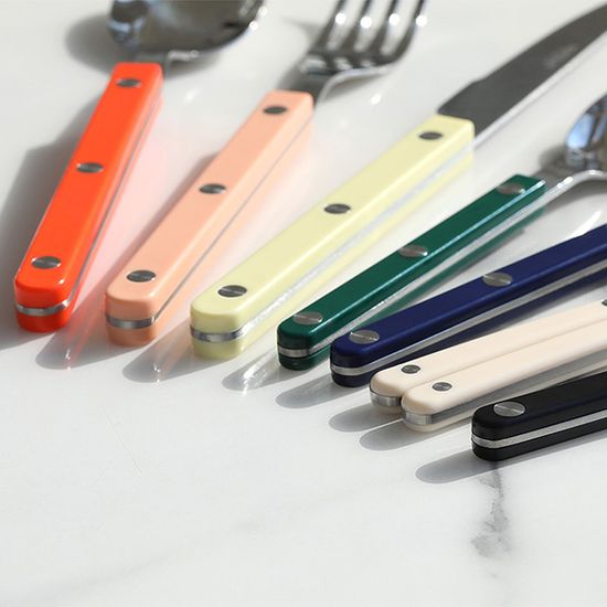 레브 커트러리 디저트 4P세트 (색상 선택 필수)