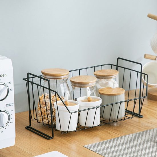 올리고 철제 주방 양념통 수납 정리 선반