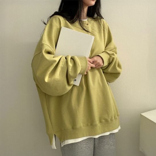 여성 데일리 레이어드 티셔츠