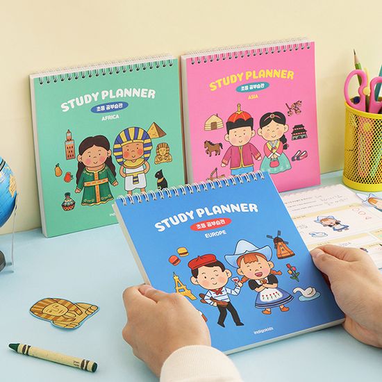 초등 공부습관 저학년 스터디플래너 (세계어린이)
