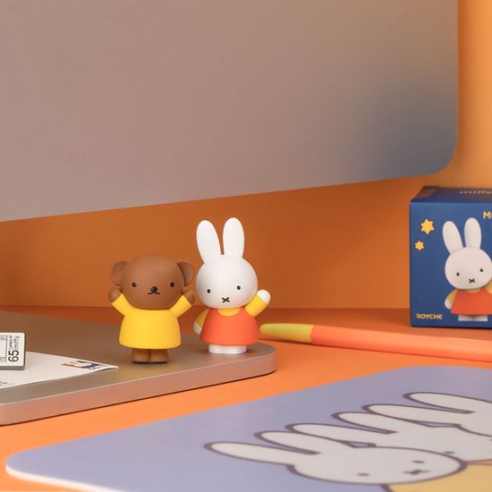 미피 보리스 모니터 피규어 2종 세트 미니 차량용