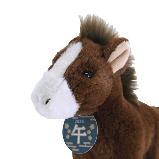 플러피애니멀 말 애착 동물 말띠 인형