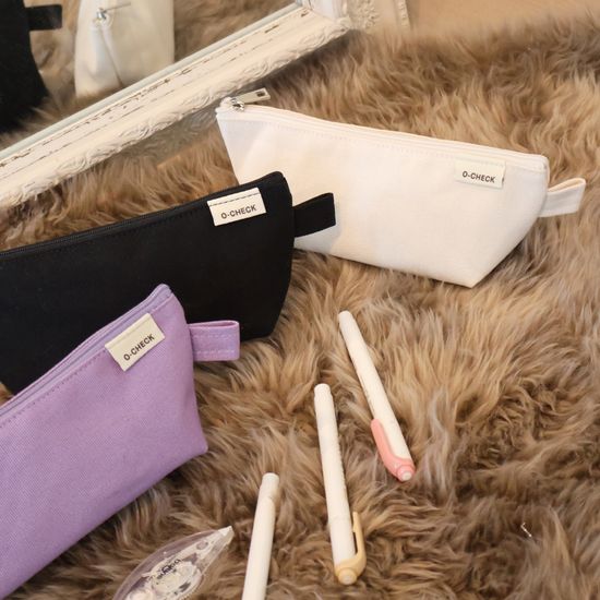 오첵 캔버스 삼각 펜케이스 펜파우치 필통 VER.3