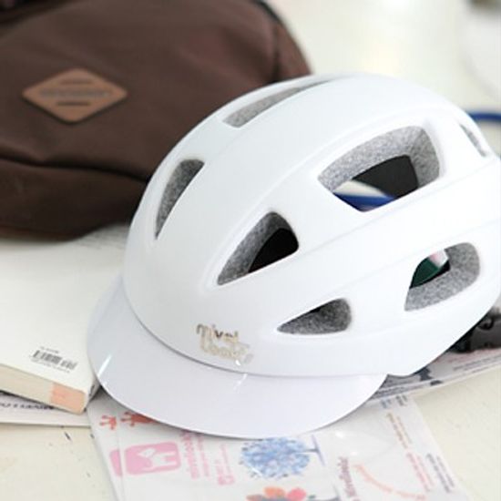 미벨룩스 러블리화이트 헬멧