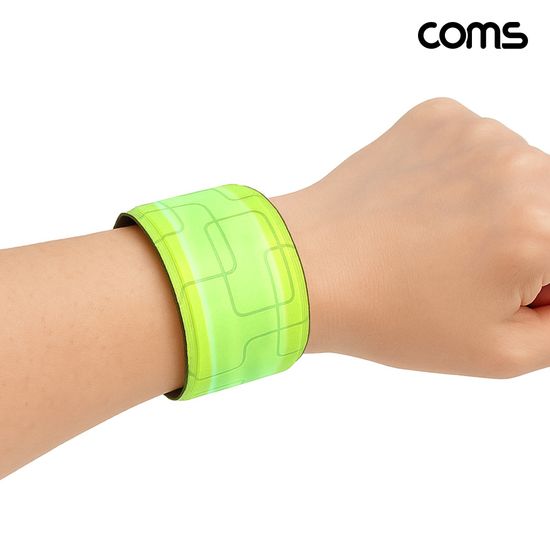 LED 안전 야광 슬랩밴드 야간 팔찌 안전띠 야광띠