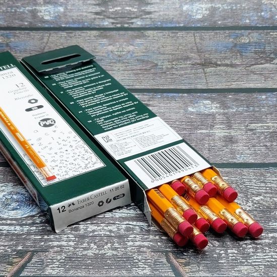 파버카스텔 보난자 오렌지 지우개연필 1320 1다스