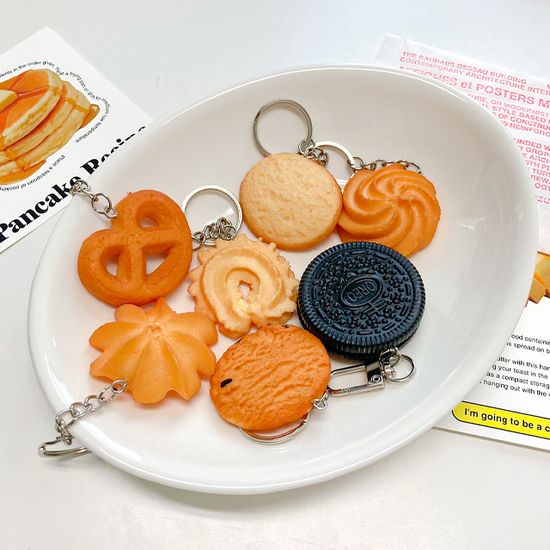 7종 쿠키 과자 음식 키링 미니어쳐 에어팟키링 선물