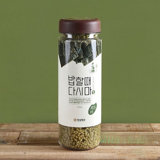 [명성제분] 밥할때 다시마(420g) (보틀형)