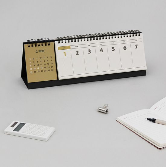 2026 라이프앤피시스 메모 위클리 탁상 달력 (가로형)