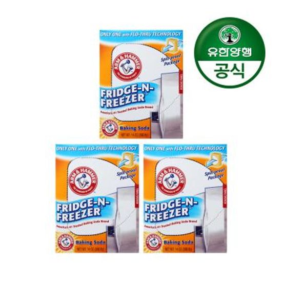 암앤해머 프리지앤프리저 냉장고탈취제(스탠드형) 3개