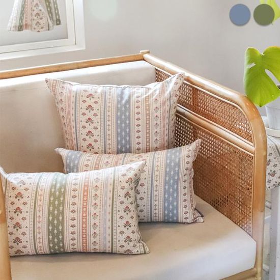 보엔 린넨코튼 쿠션커버 2color 50x50cm