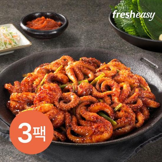 [3팩 구성] 야심작 양념쭈꾸미 (300g)