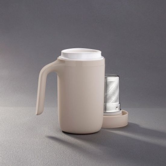 아티아트 바이탈리티 오션 석션 머그 그레이 380ml