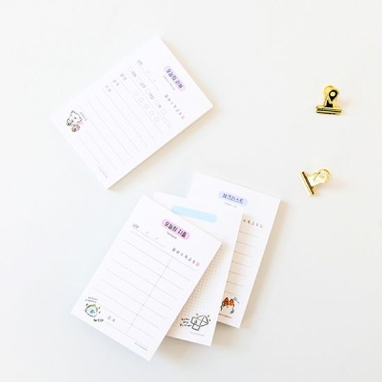 그레이스벨 헬로든든 메모지 15.체크리스트