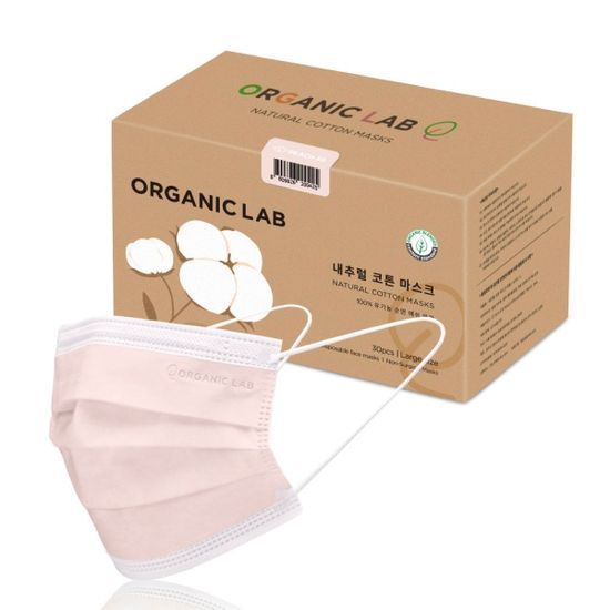 오가닉랩 유기농순면 피부트러블 마스크 덴탈형 30매