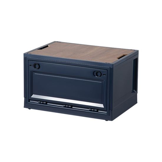 50L 오픈형 접이식 캠핑 폴딩박스 (네이비)