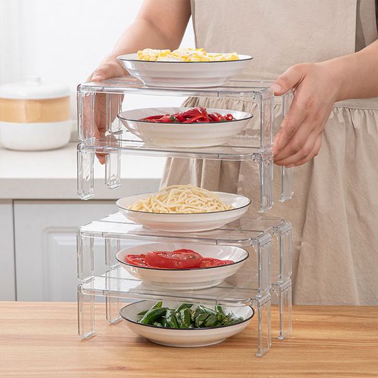 주방 냉장고 정리 씽크대 칸막이 용기 수납 밀폐 선반