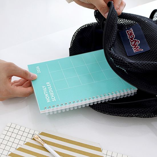 2026 기본 A5 먼슬리 스케줄러 (스프링)