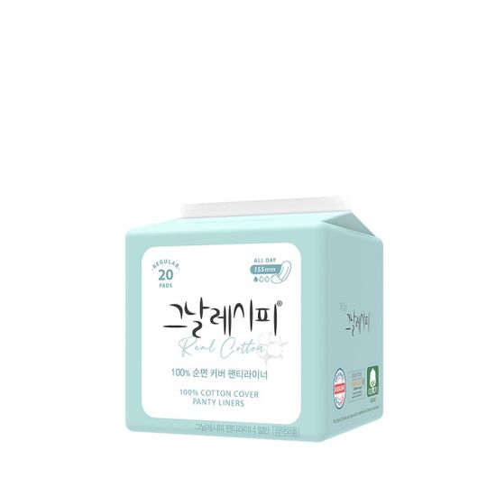 [디레시피] 그날레시피 순면 팬티라이너 일반 20매입