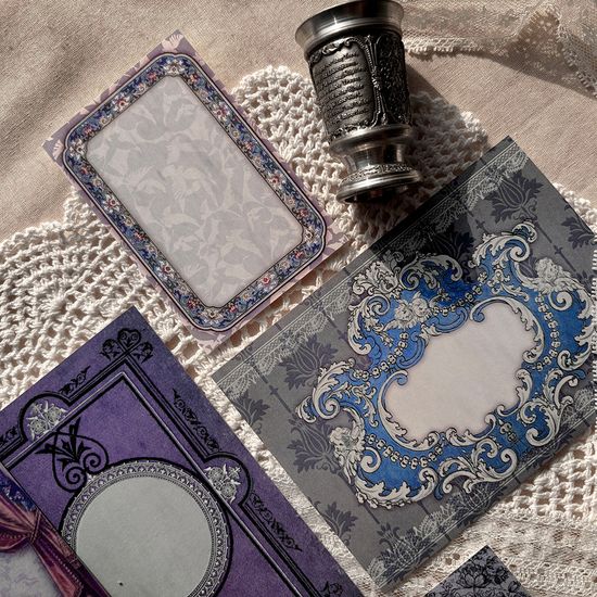 오로라레시피 미니편지지