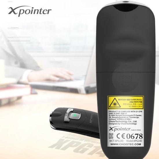 X-pointer 프리젠터 그린 레이저포인터 XPG140