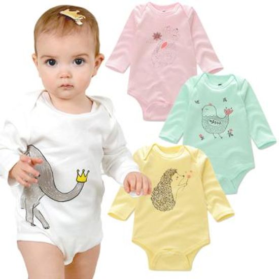 일러스트 애니멀 긴팔 바디슈트203507