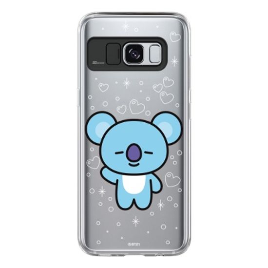 BT21 Galaxy S8 / S8 Plus 코야 라이팅 케이스 (Soft 타입)