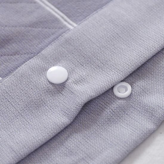 1+1 리버서블 간편탈부착 똑딱이 단추 99% 순면 베개커버 52x76