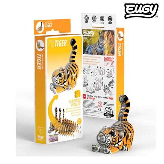 유기(Eugy) 3D 입체퍼즐 Tiger 호랑이 012