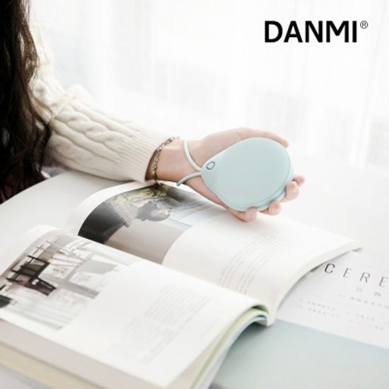 단미 물방울 USB 충전식 손난로 보조배터리 6000mAh