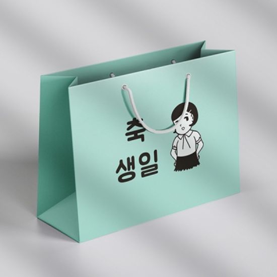 축생일 선물 쇼핑백