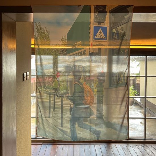 화가 65x90 쉬폰 패브릭포스터