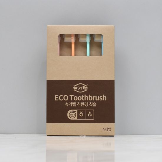슈가랩 친환경 칫솔 4개입
