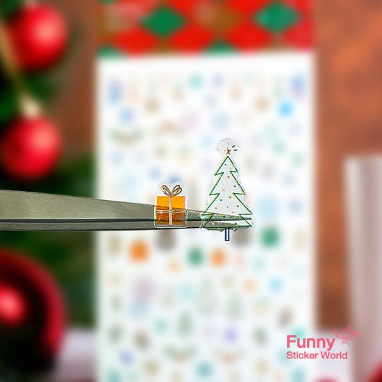 퍼니스티커 C591E 겨울 에폭시 시즌 스티커