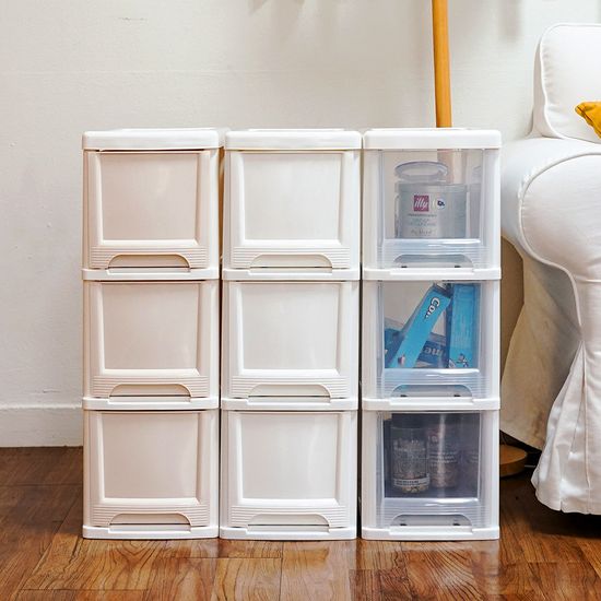 모던 틈새 슬림 서랍장 2단~8단 옷 수납장