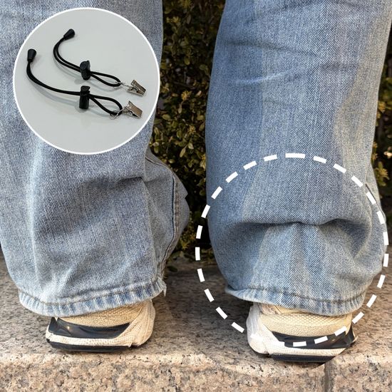 바지밑단클립 바지단 줄이기 밑단 고정 끌림 방지 