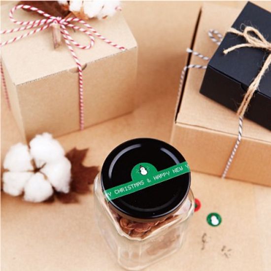 수제데코스티커크리스마스 띠지