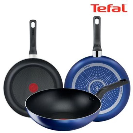 테팔 팬 미드나잇 블루 3종(26cm+28cm+볶음팬28cm)